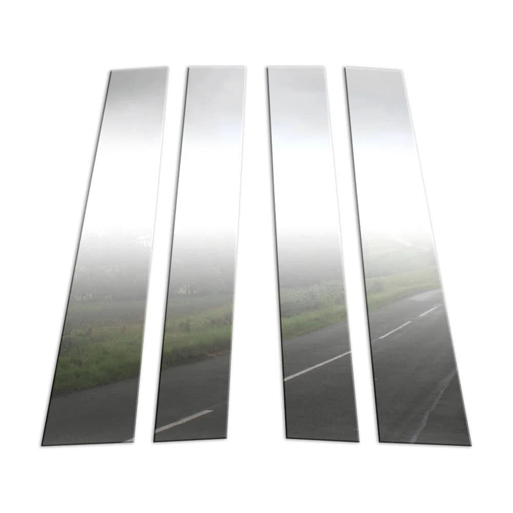 4Pc Chrome Pillar Post Covers for 2010-2017 Chevy Equinox - P1661