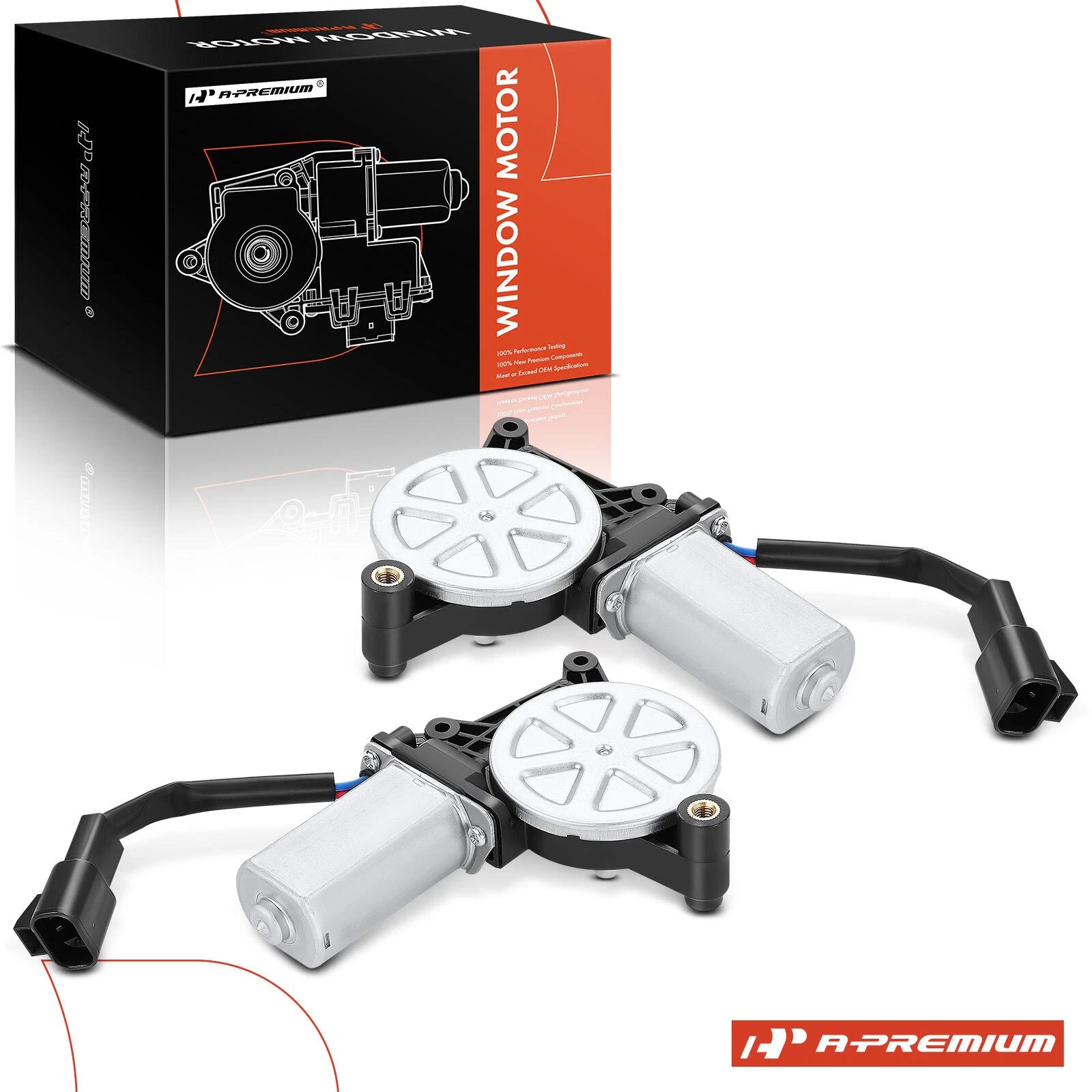 2X Window Motor for Chevy Silverado GMC Sierra