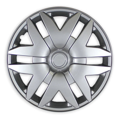 Clip On Hubcaps Wheel Covers Silver Set for Toyota Sienna (2004–2008)