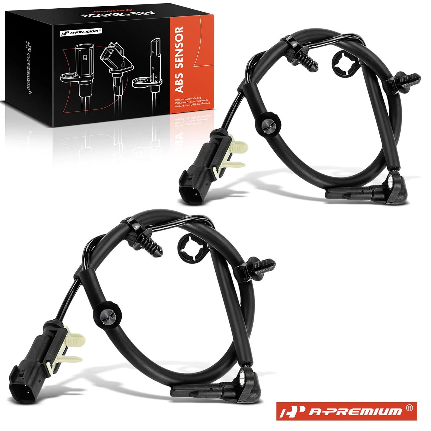 2X Rear ABS Wheel Speed Sensor for Chevy Equinox GMC Terrain (2018–2020)