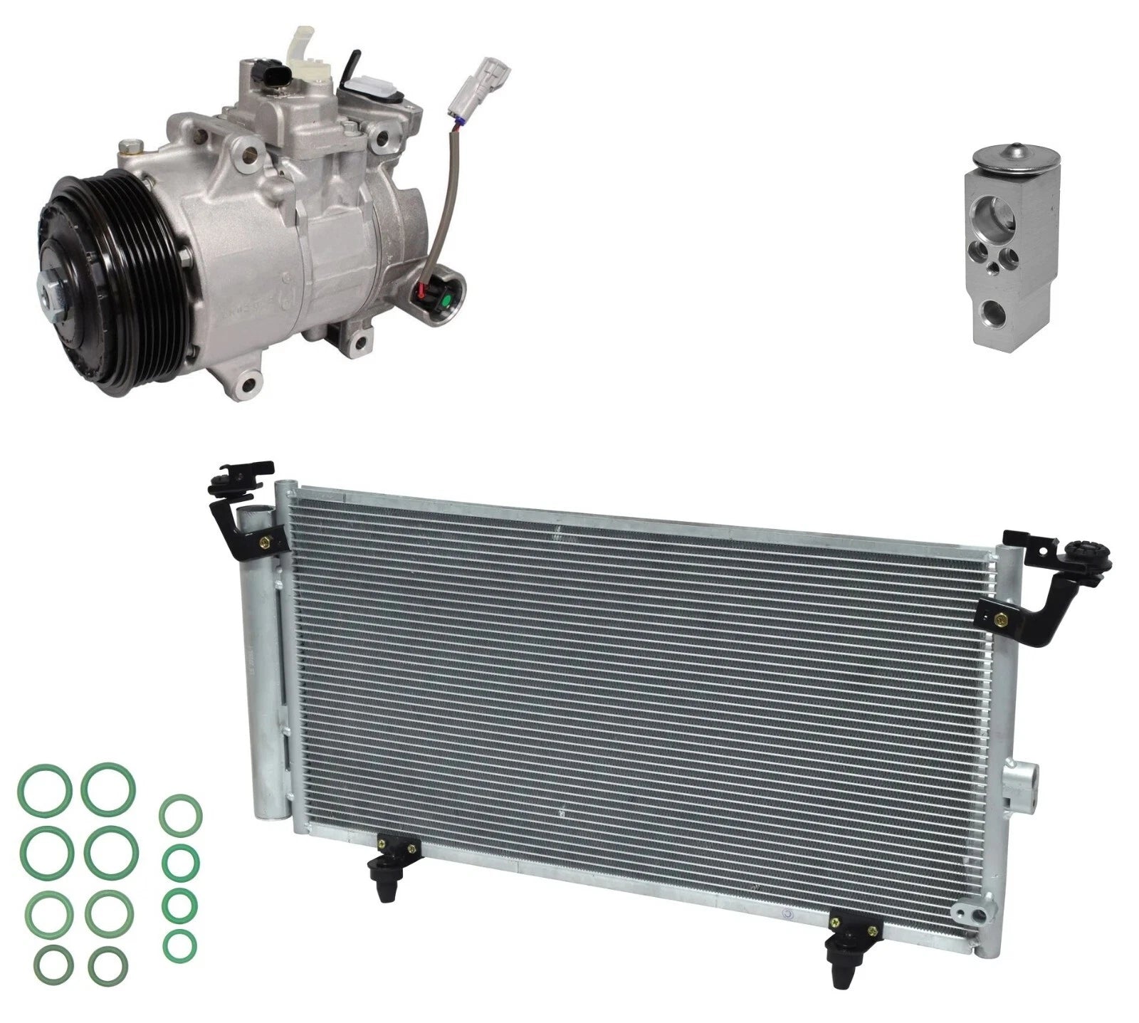 AC Compressor Kit with Condenser for Subaru Legacy 3.6L (2012–2014)