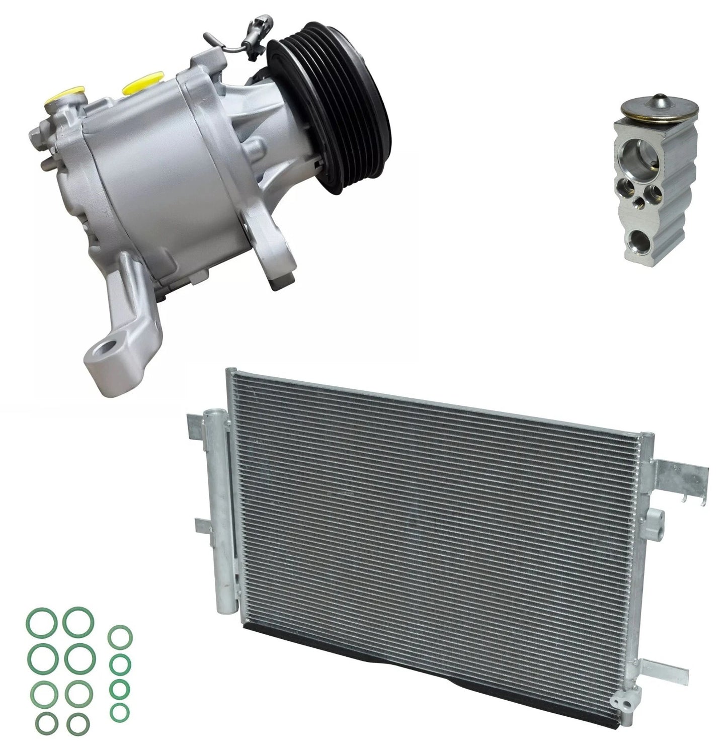 AC Compressor Kit With Condenser for Subaru Impreza 2.0L (2020–2020)