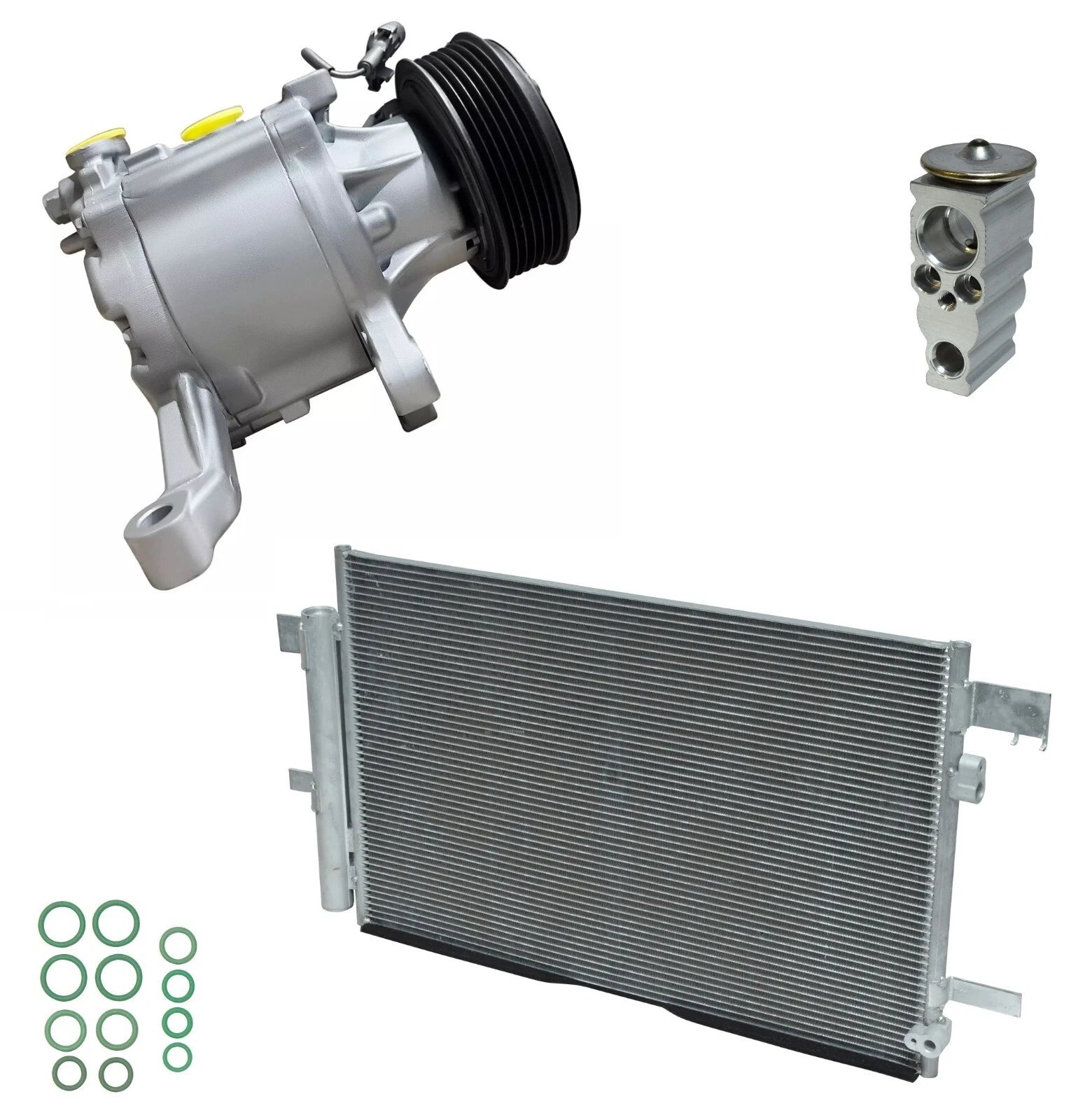 AC Compressor Kit With Condenser for Subaru Impreza 2.0L (2020–2020)