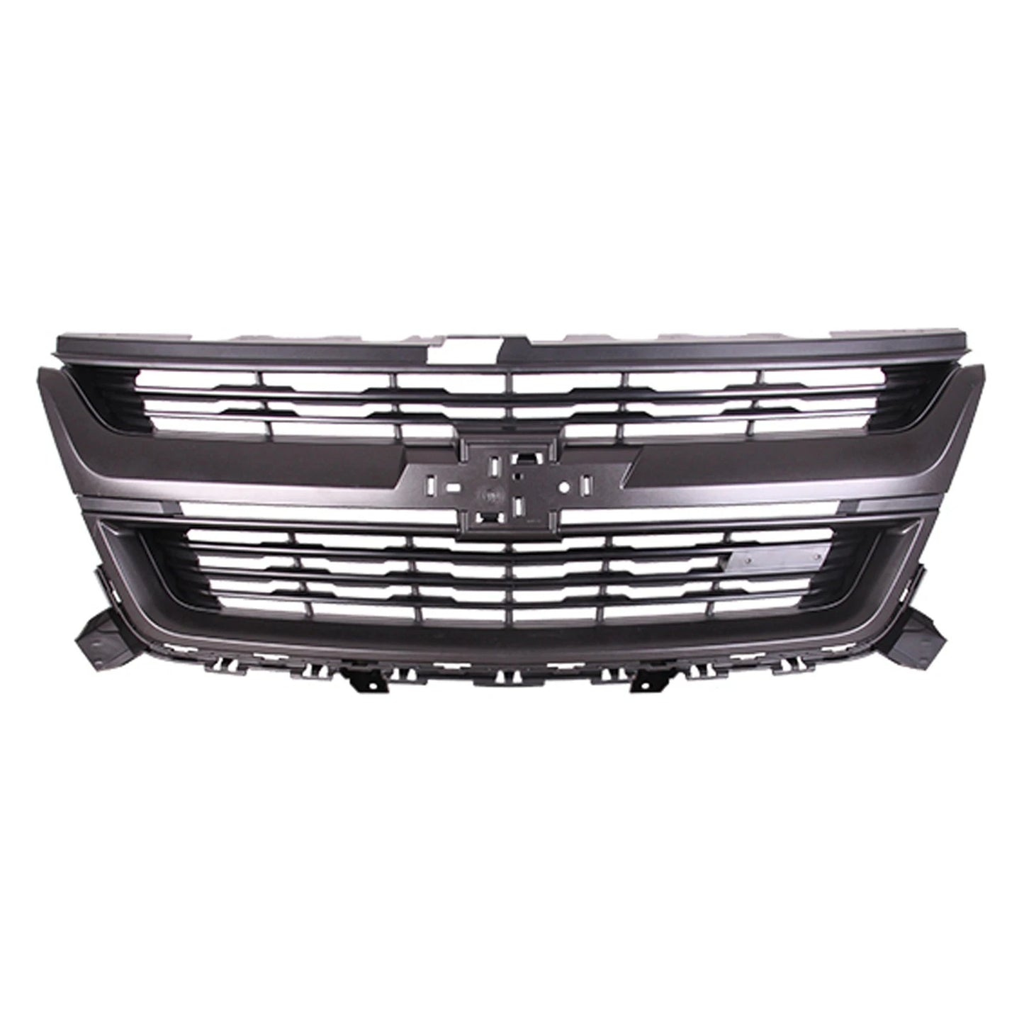 Replacement Black/Gray Matte ABS Plastic Front Grille (See compatibility Chart)
