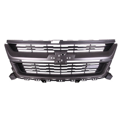 Replacement Black/Gray Matte ABS Plastic Front Grille (See compatibility Chart)