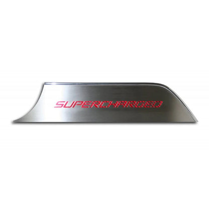 Door Panel Kick Plates for Chevrolet Camaro (2010–2015) Orange Carbon Fiber