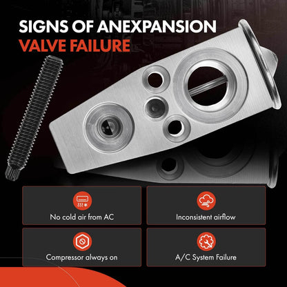 A/C Expansion Valve for Chevy Malibu (2013–2015) Cruze (2011–2016)