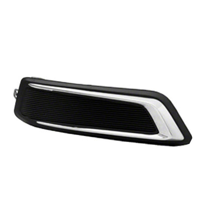 Fog Light Cover Front Passenger Side Replacement Black Chrome for Toyota Camry (2020–2024)