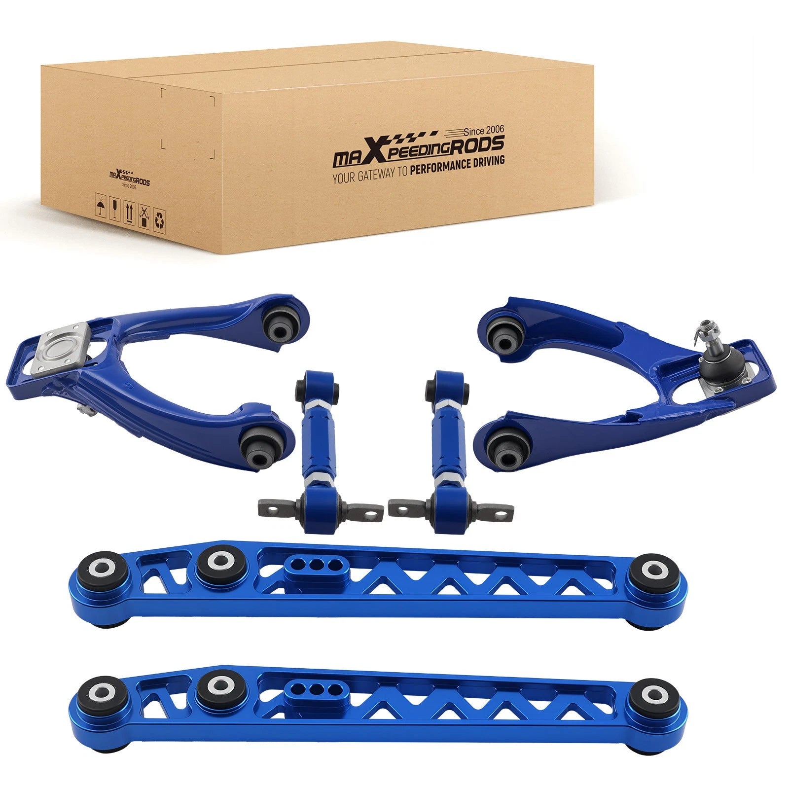 Front Rear Control Arms for Honda Civic (1996–2000) (±3° Camber)