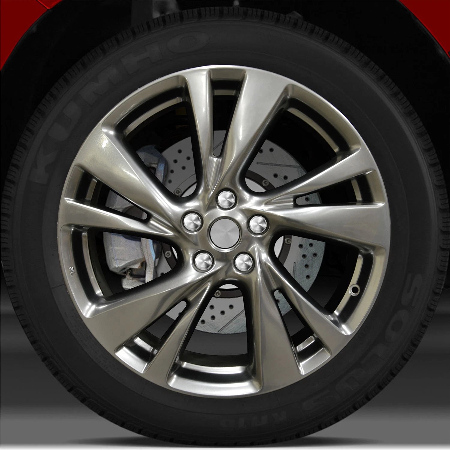 20x7.5 Factory Wheel (Hyper Bright Smoked Silver) For 2013 Infiniti JX35