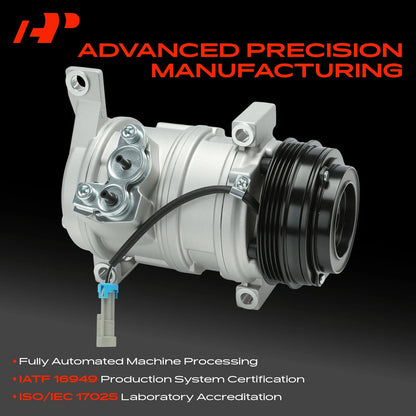 A/C Compressor with Clutch for Chevrolet Tahoe GMC Yukon (2000–2002)