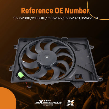Electric Radiator Cooling Fan for Chevrolet Sonic L4 1.8L (2012-2018)
