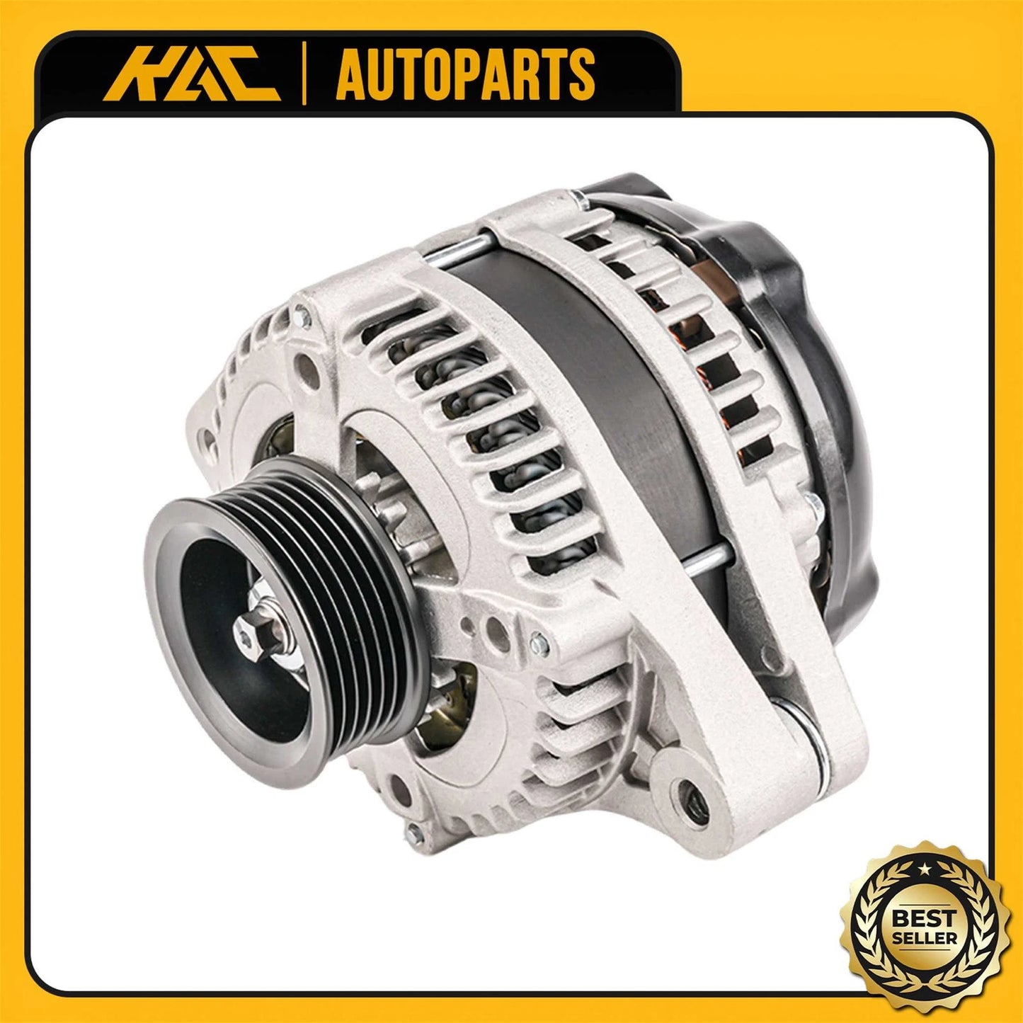 Alternator for Honda Accord (2004–2007) 3.0L 130A 12V 6-Groove Pulley