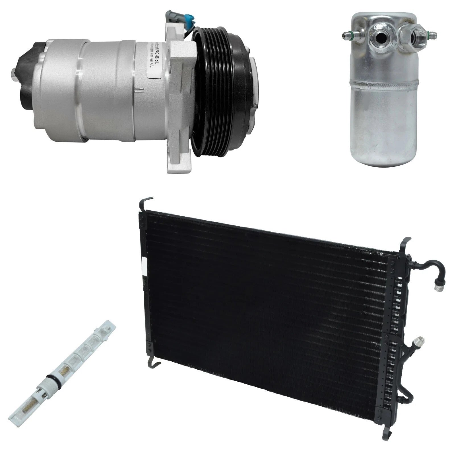 A C Compressor Kit With Condenser for Buick Park Avenue 1992–1997