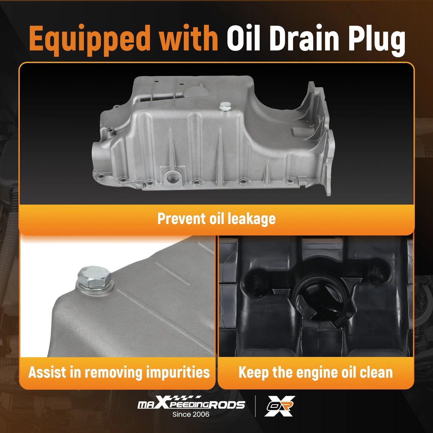 Engine Oil Sump for Chevrolet Cruze 1.8L 2012–2014