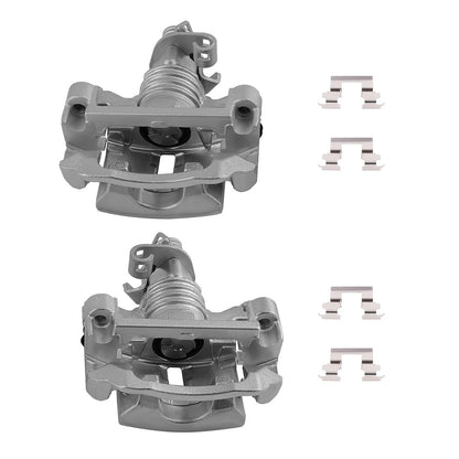 2x Rear Brake Caliper w/Bracket for Buick LaCrosse 2008–2009 3.6L 3.8L