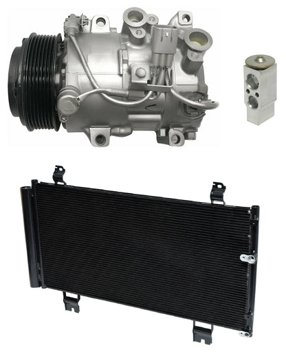 AC Compressor Kit With Condenser for Lexus IS350 3.5L (2008–2013)