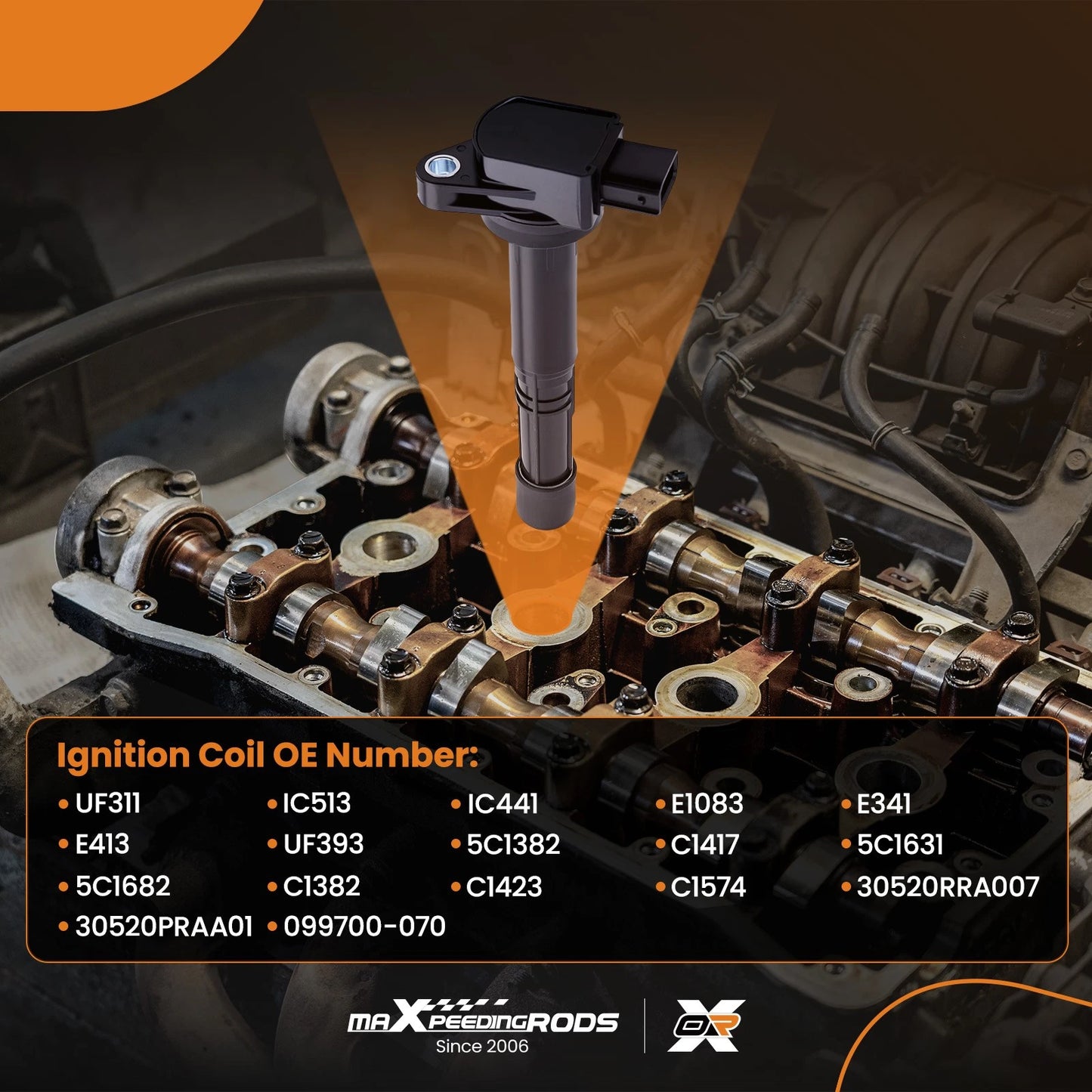 Ignition Coils for Honda Civic RSX S2000 (2002–2011)