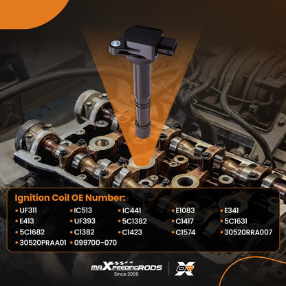 Ignition Coils for Honda Civic RSX S2000 (2002–2011)