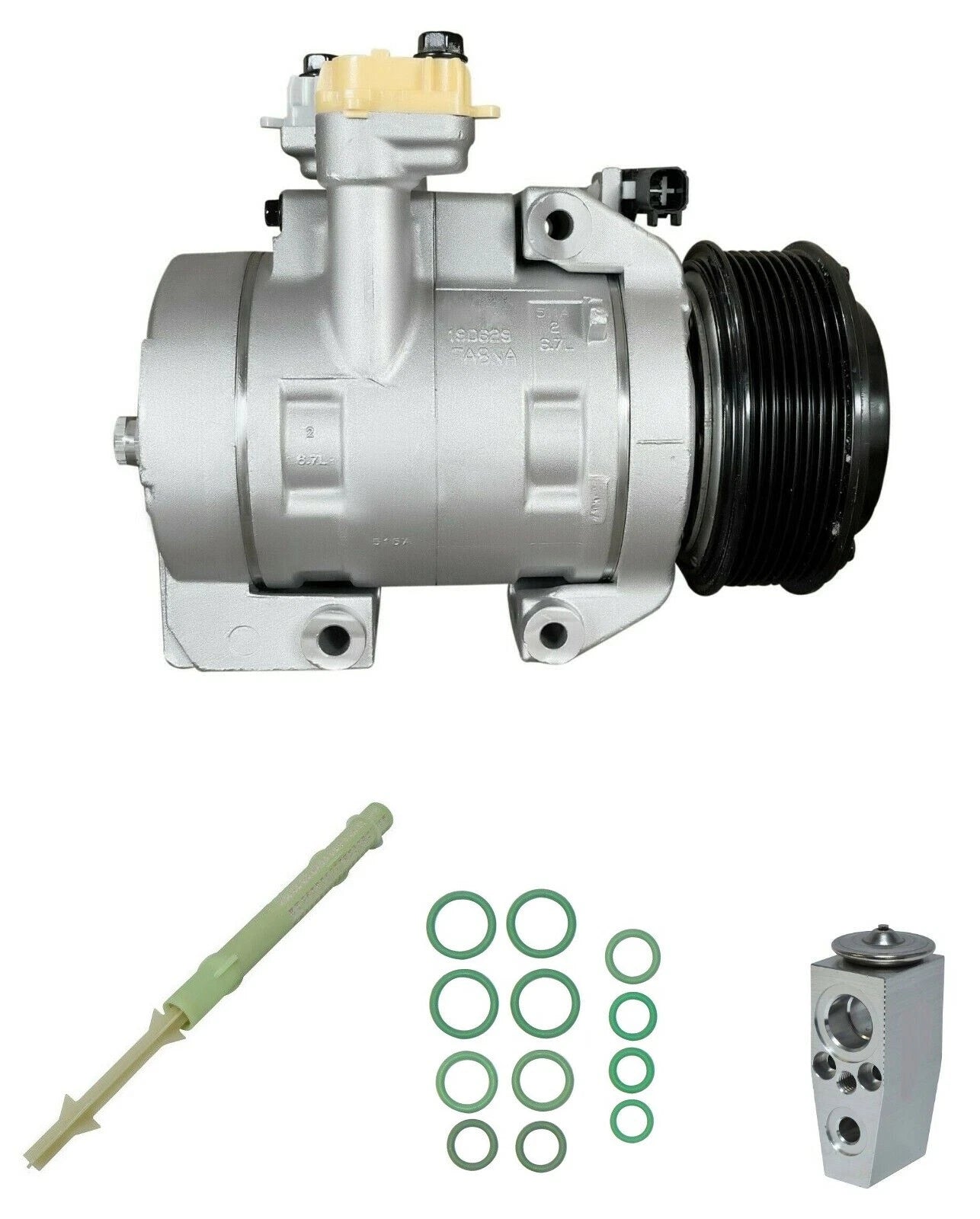 AC Compressor Kit Replacement for Ford F-350 Super Duty 6.7L (2018–2018)