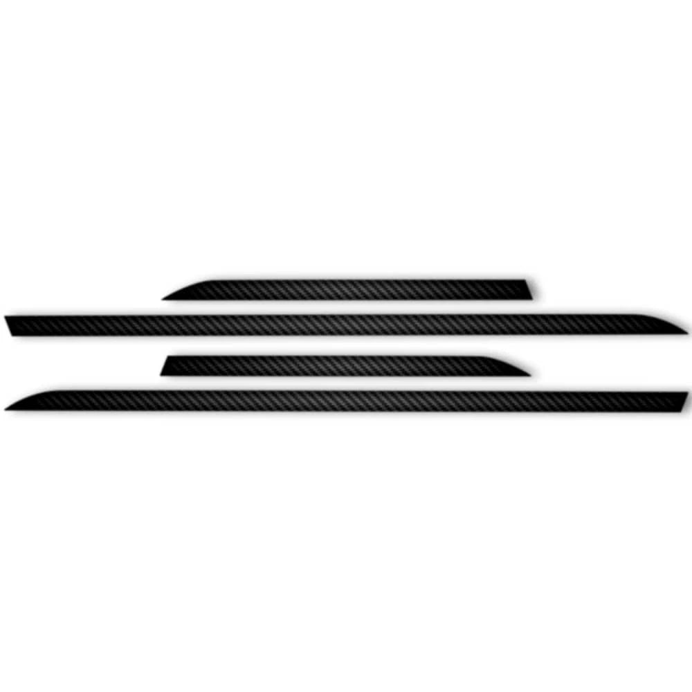 4pc Carbon Fiber 1 1/4" Accent Trim for 2011-2020 Jeep Grand Cherokee
