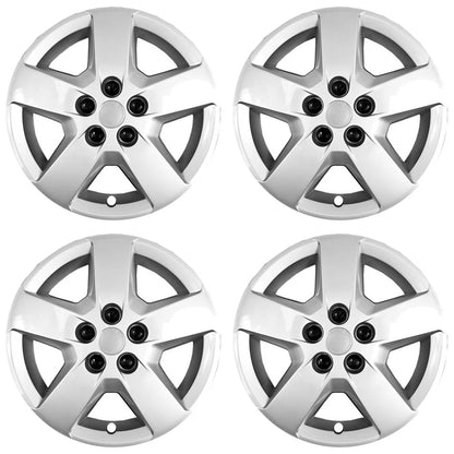16" Bolt On Wheel Covers Full hubcaps for 06-11 Chevrolet HHR Malibu Cobalt G5