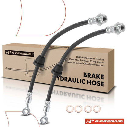 2X Front Brake Hydraulic Hose for Chevrolet Spark (2016–2020)