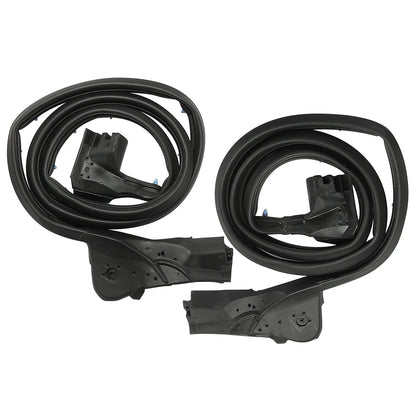 7x Door Window Weatherstrip Seal Kit for Chevy Corvette C4 (1984–1989)