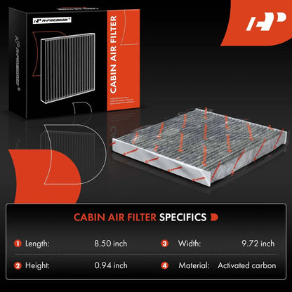Activated Carbon Cabin Air Filter for Chevy Cobalt HHR Pontiac (2005–2010)
