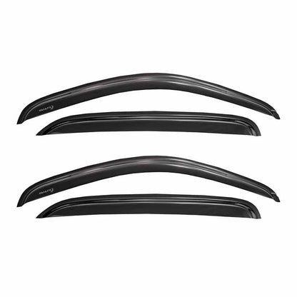 Smoke Acrylic Low Profile Wind Deflector [Set of 4] for 2013-2018 Toyota RAV4