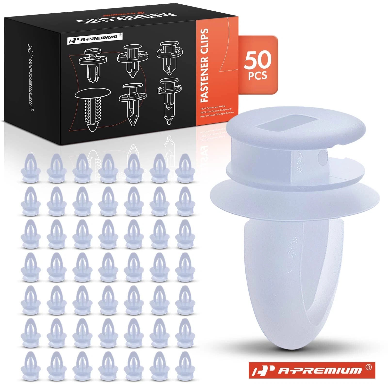 50Pcs Nylon Door Window Trim Retainers for Chevy Buick