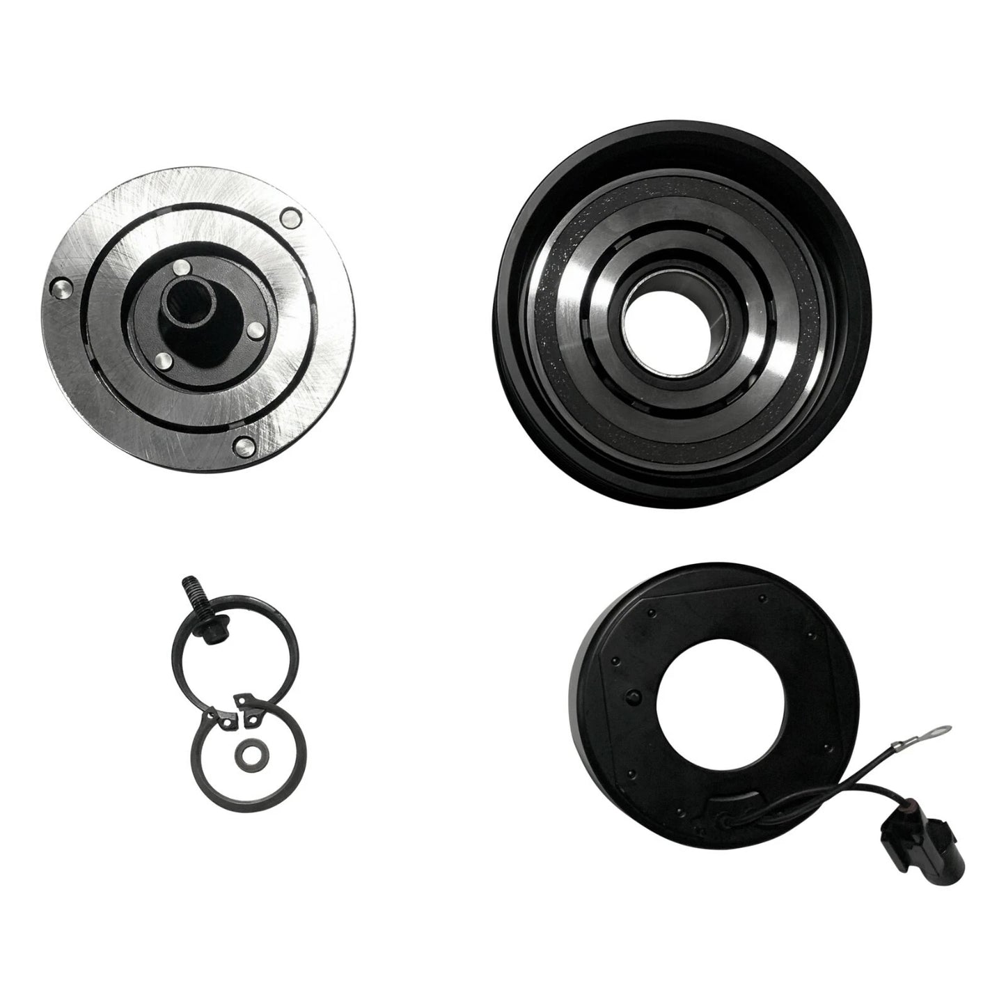 AC Compressor Clutch Replacement for Hyundai Santa Fe 3.5L (2010–2011)