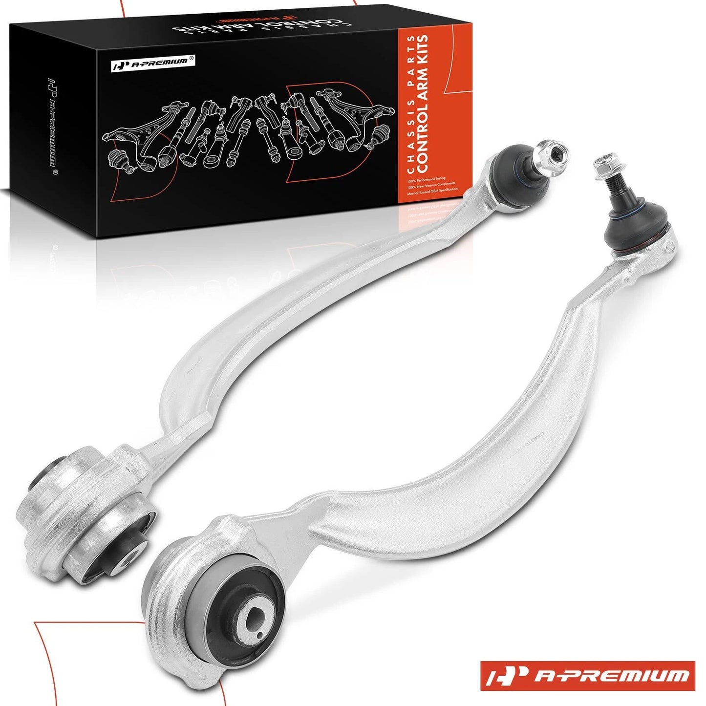 2X Front Lower Control Arm Ball Joint for Mercedes-Benz S350 (2006–2006)