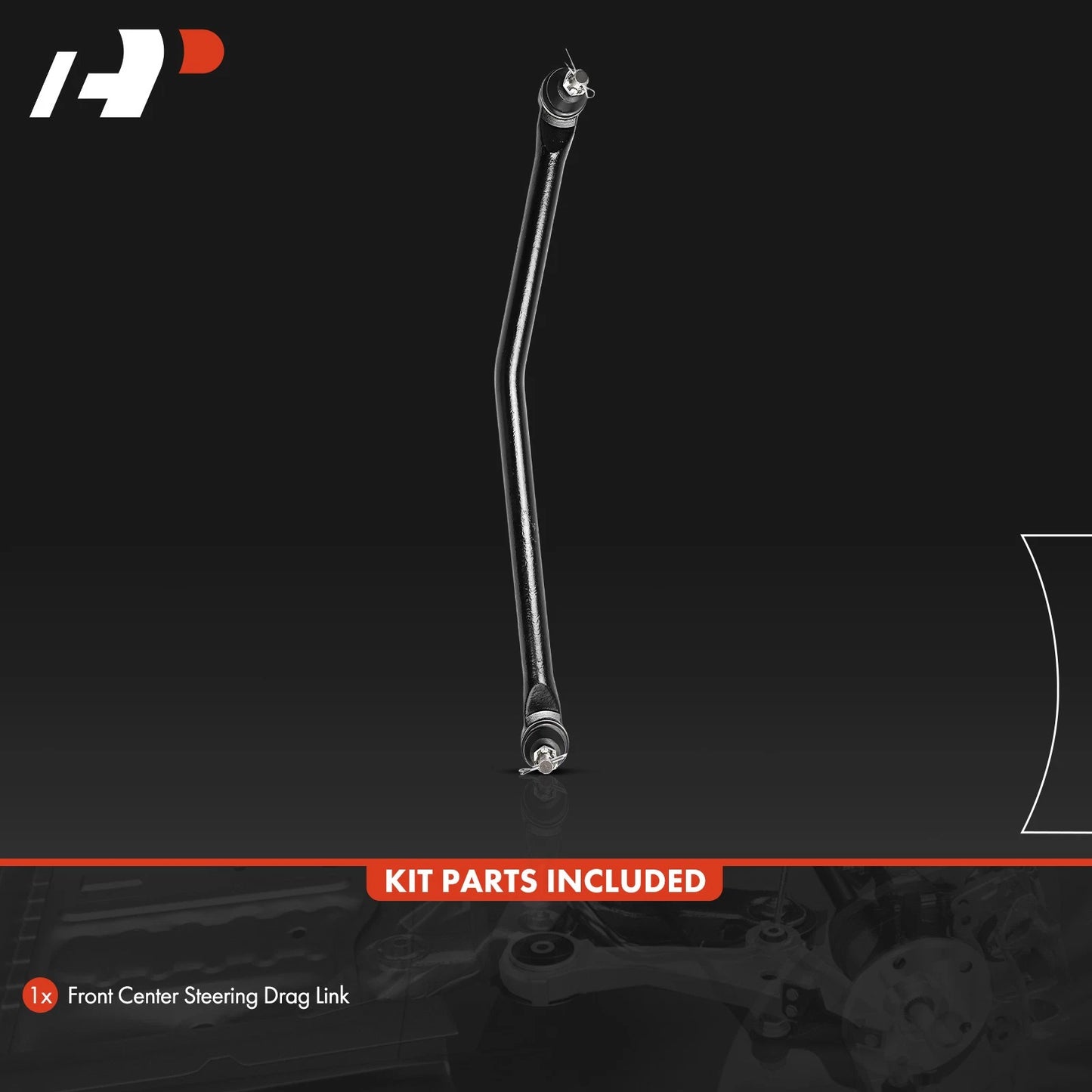 Center Drag Link for Chevy Astro GMC Safari (1990–2005) All Wheel Drive