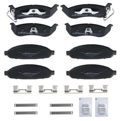 Front Rear Ceramic Brake Pads Set for Lincoln Town Car and Grand Marquis (1979–1983)