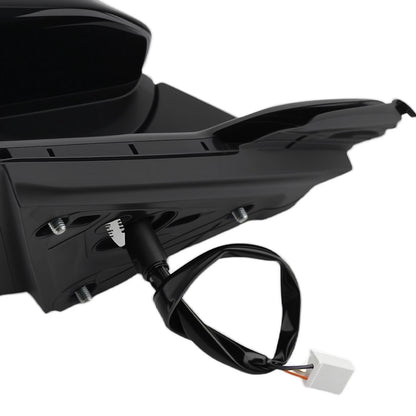 Left Power Side View Mirror for Honda Civic (2016–2020) Manual Fold Black