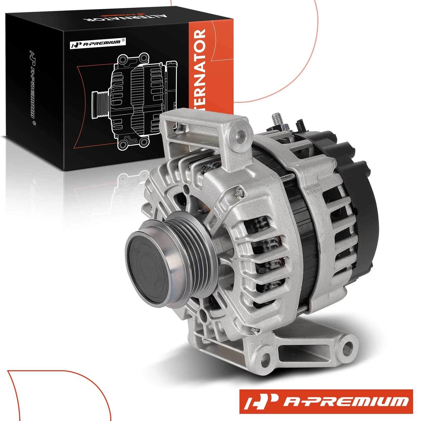 Alternator for Buick Verano (2013–2015) 2.0L 130A 5-Groove Pulley