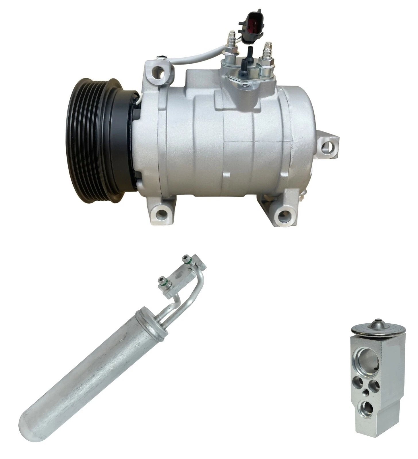 AC Compressor Kit Replacement for Chrysler 300 5.7L 6.1L (2007–2008)