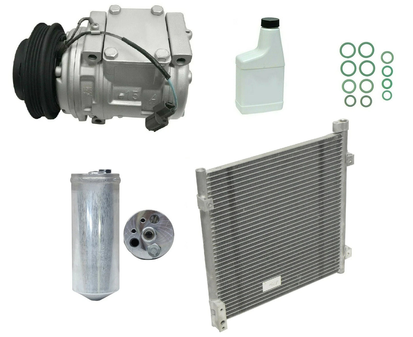 AC Compressor Kit With Condenser for Chevrolet Captiva CG50 (2007–2013)