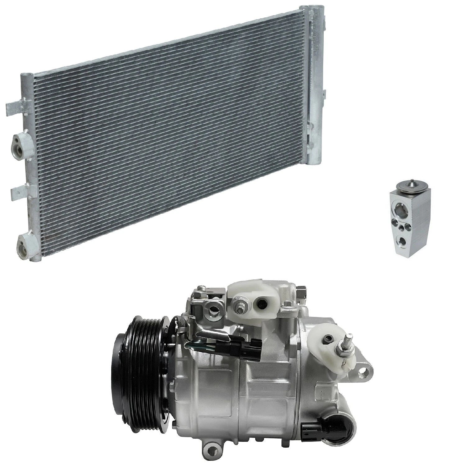 AC Compressor Kit With Condenser for Continental 3.7L (2017–2019)