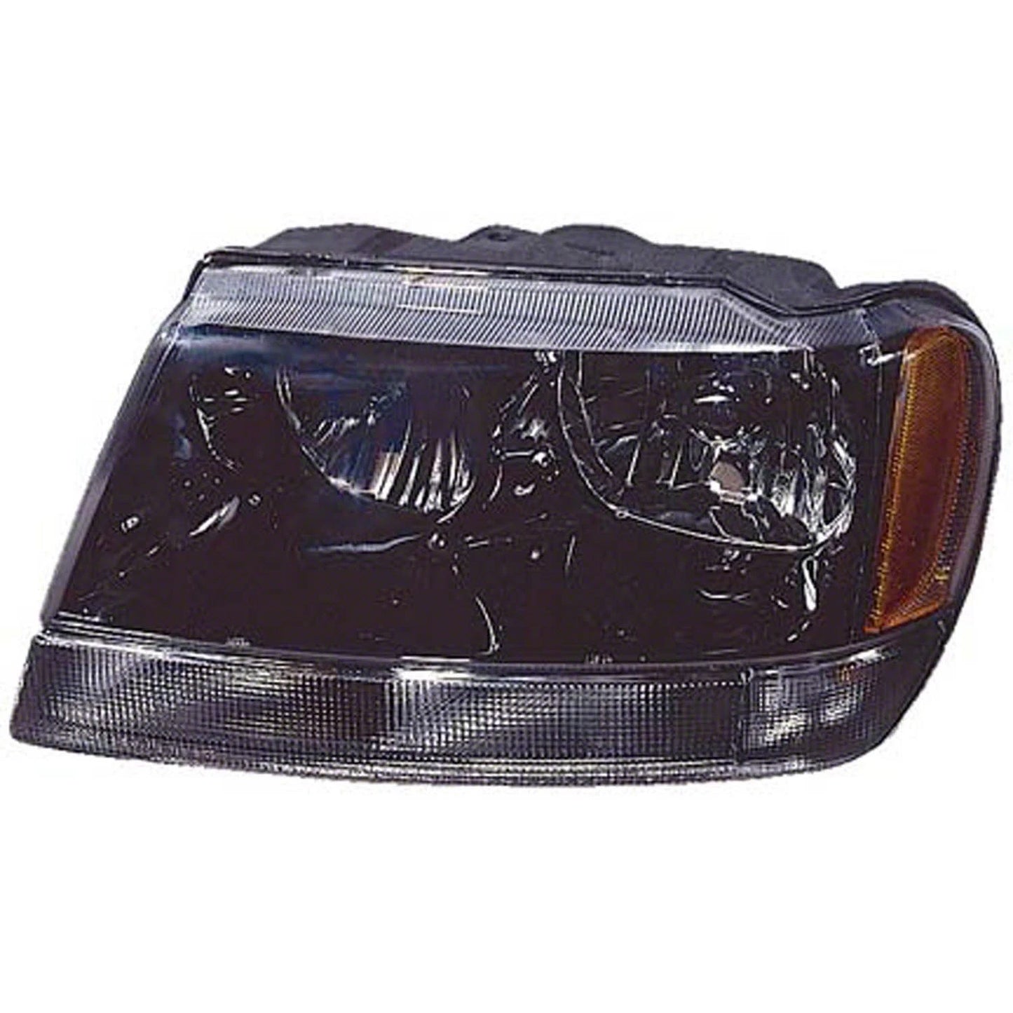 Replacement Clear/Smoked Passenger Side Front Head Light Assembly