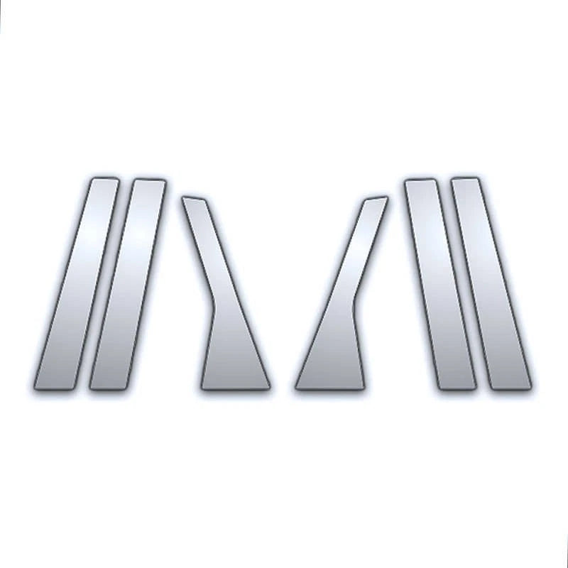 6Pc Chrome Pillar Post Covers Replacement for Acura RDX (2007–2012)