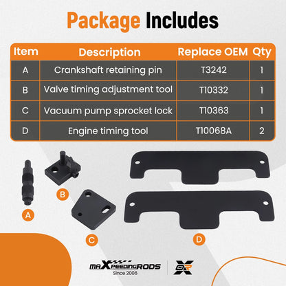 Engine Timing Tool Set for Audi Q7 A8 S8 A3 TT (2006–2017)