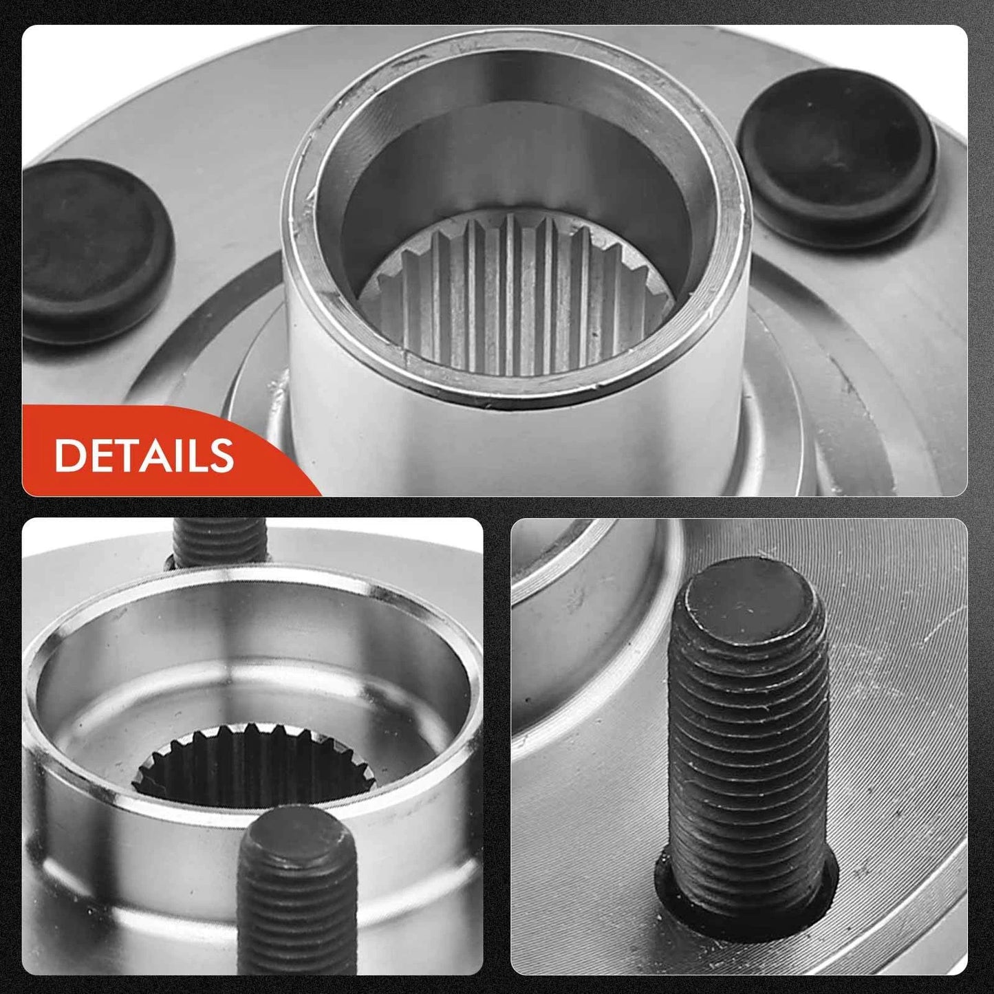 3X Rack & Pinion Hub Bearing Kit for Toyota Corolla (1998–2002)