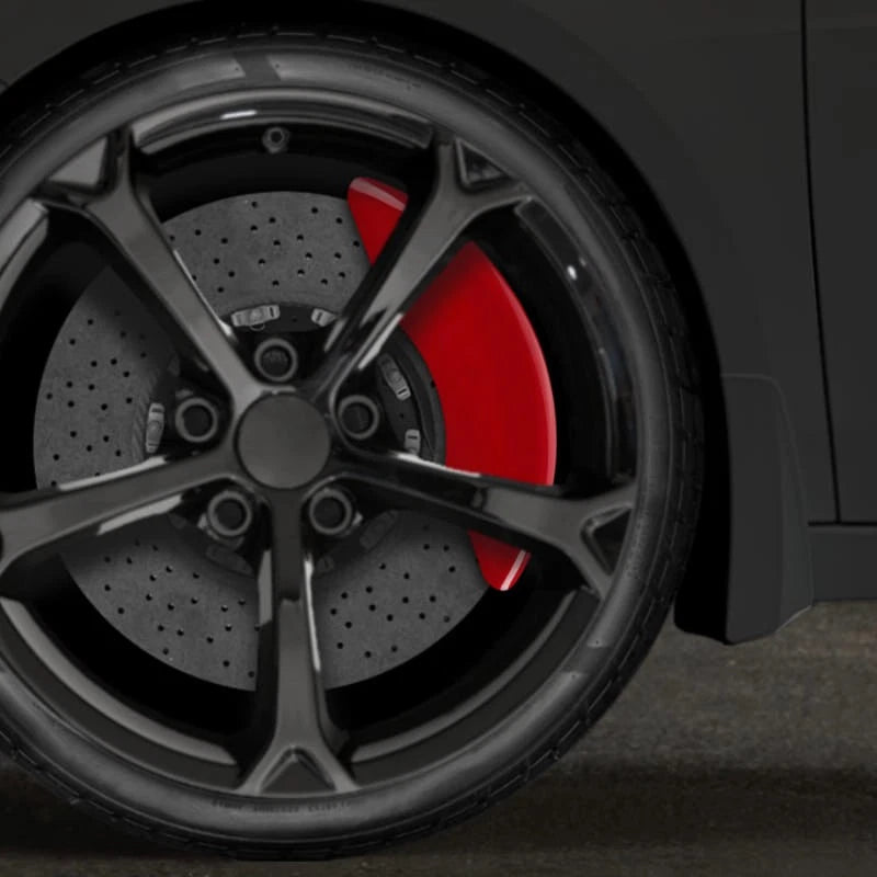 Classic Red MGP Caliper Covers Set of 4 for 2013 Infiniti JX35