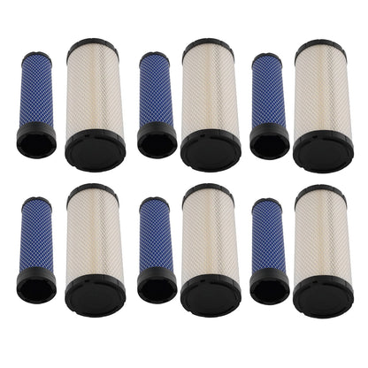 6x Outer & Inner Air Filter for John Deere RE68048 RE68049 (Wix 46489–46490)