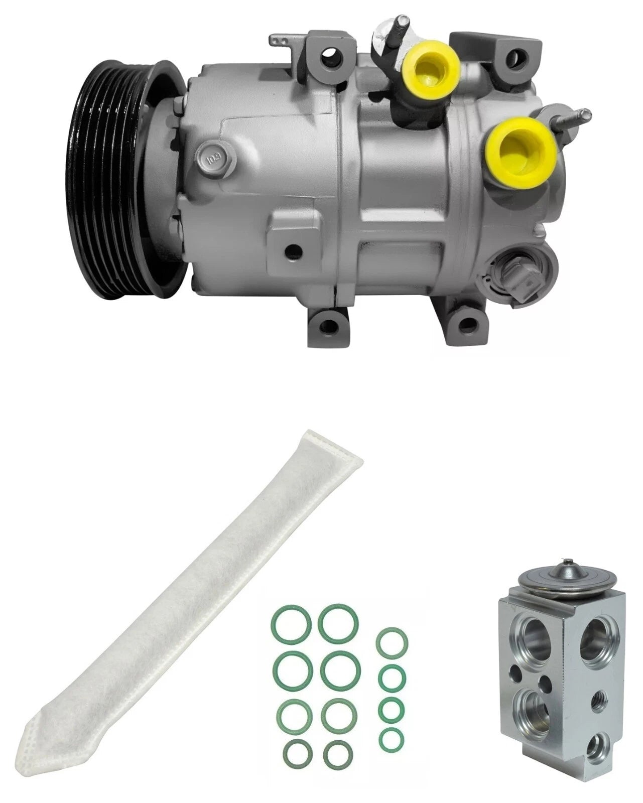 A C Compressor Kit Replacement for Kia Optima 2.0L Turbo (2017–2018)
