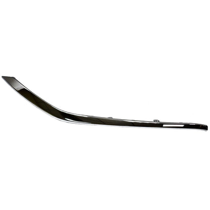 Replacement Chrome ABS Plastic Front Passenger Side Bumper Cover Molding