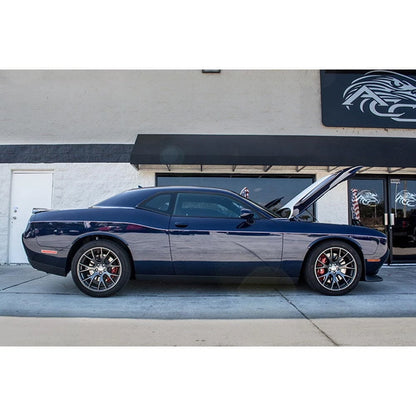 4pc Polished Stainless Steel Side Marker Trim for Dodge Challenger (2015–2017)