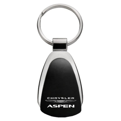 Black Teardrop Keychain - Officially Licensed for Dodge Aspen